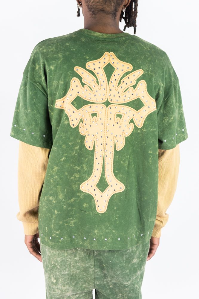 Rebel Minds Faith Layered Tee