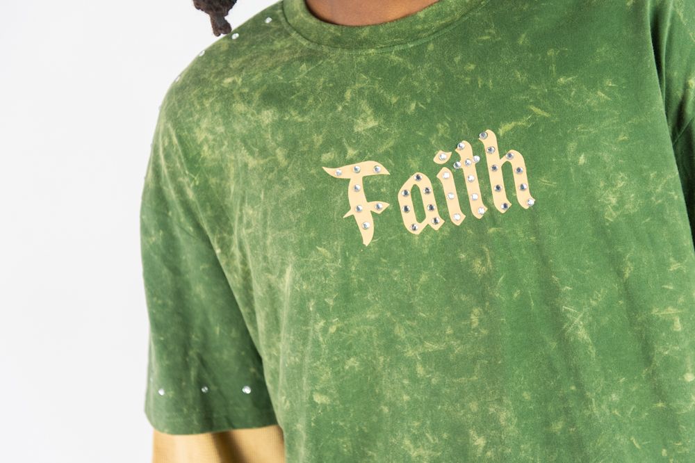 Rebel Minds Faith Layered Tee