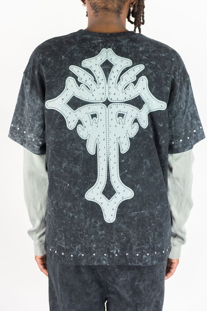 Rebel Minds Faith Layered Tee