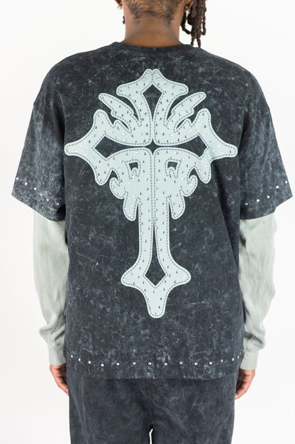Rebel Minds Faith Layered Tee