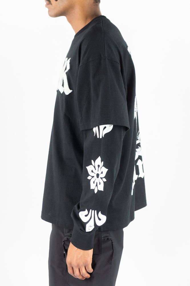 Rebel Minds Rebel Palms Layered Tee