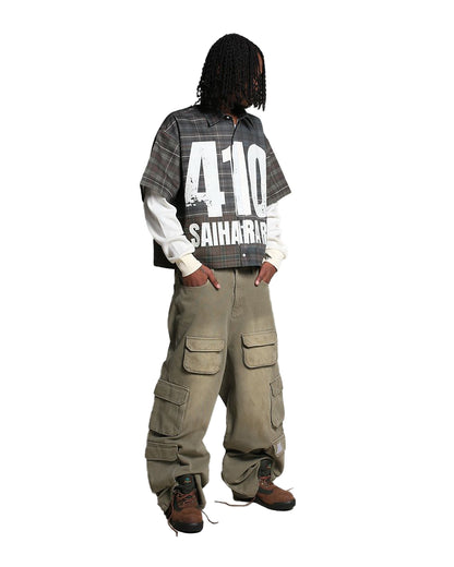 Syair Saihara Beef & Broccoli War Flannel