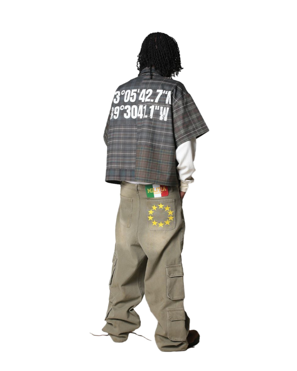 Syair Saihara Beef & Broccoli War Flannel