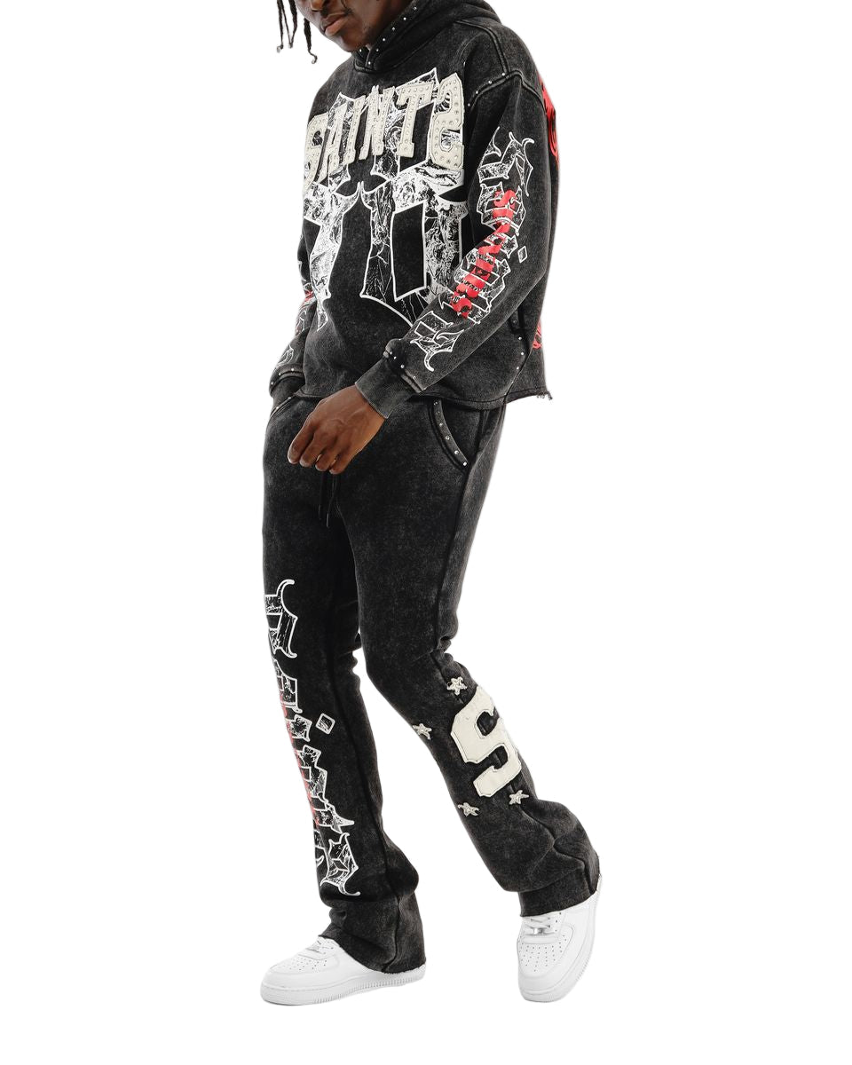 Copper Rivet Saint Stacked Sweatsuit