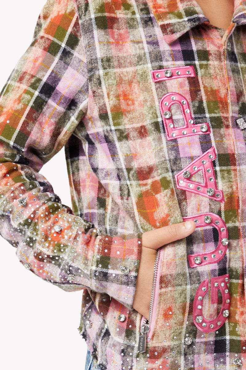 Guapi Kid's Rhinestone Flannel