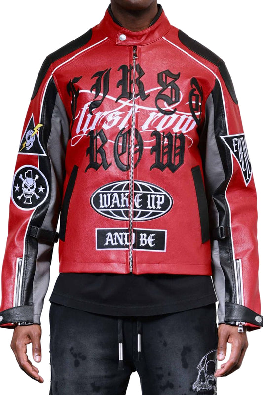 First Row Wake Up and Be Fierce Racing Jacket