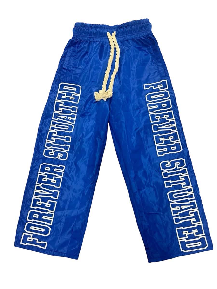 Forever Situated Nylon Track Pants