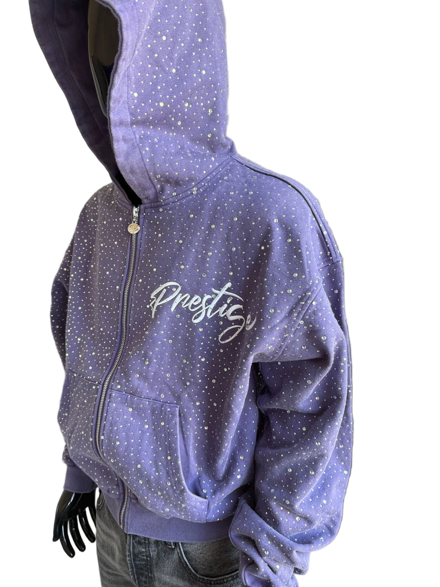 Prestige Diamond Zip Hoodie