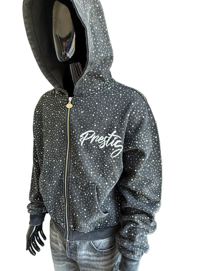 Prestige Diamond Zip Hoodie