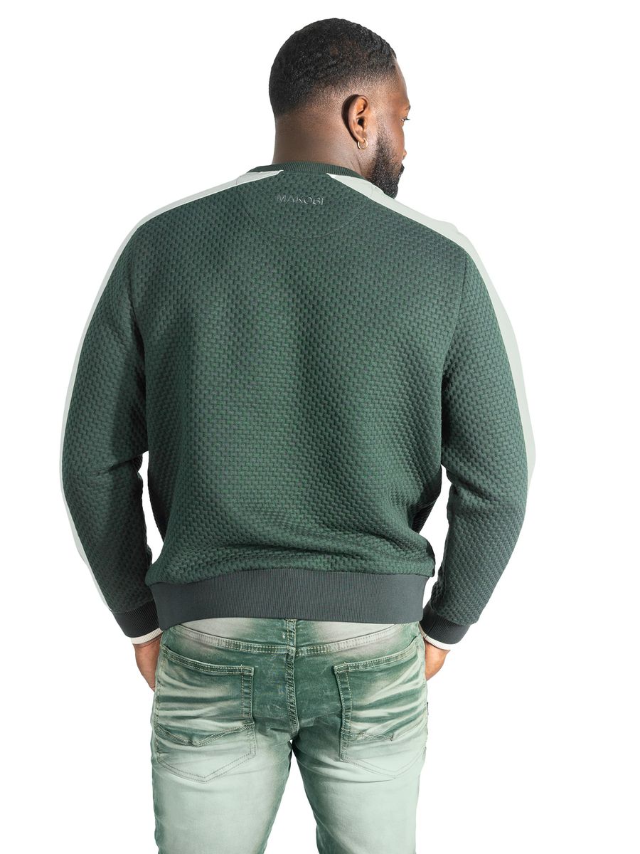 Makobi Lorenzo Jacquard Crewneck