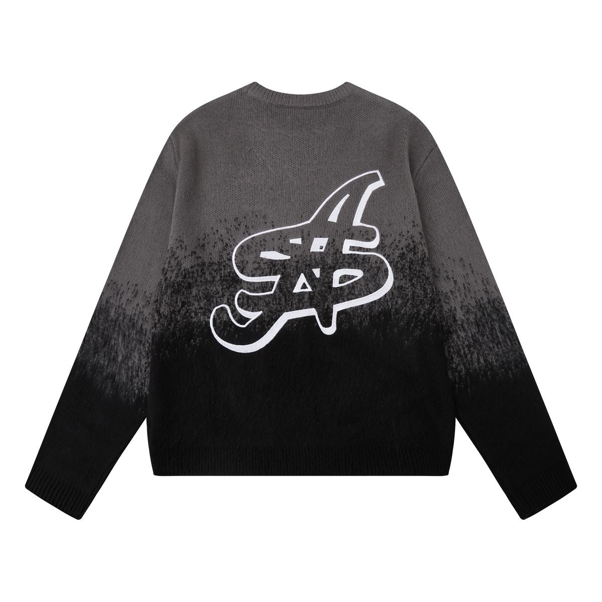 Almost Someday Mohair Gradient Crewneck