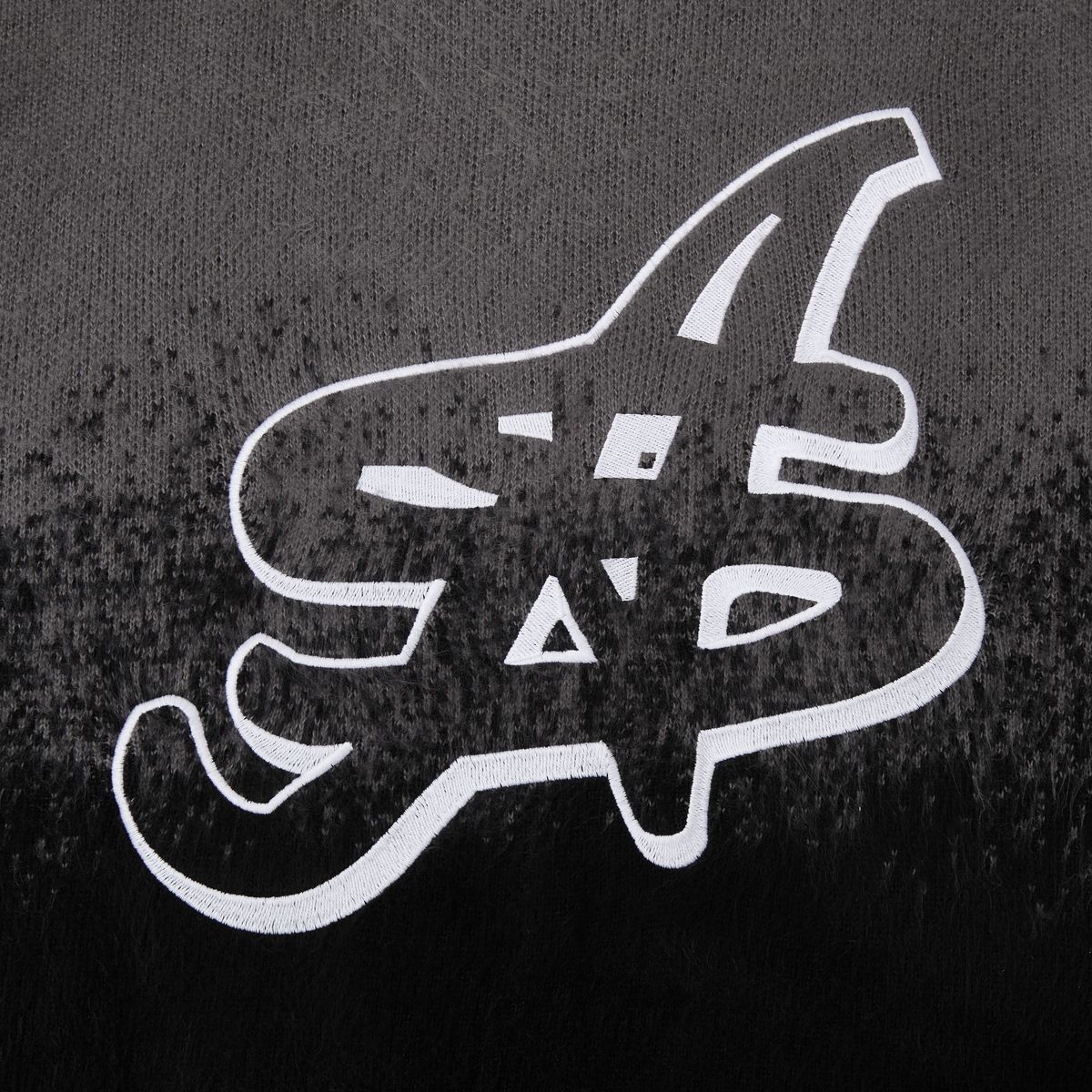 Almost Someday Mohair Gradient Crewneck