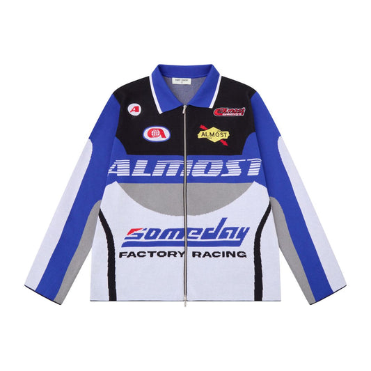Almost Someday Moto Knit Jacket