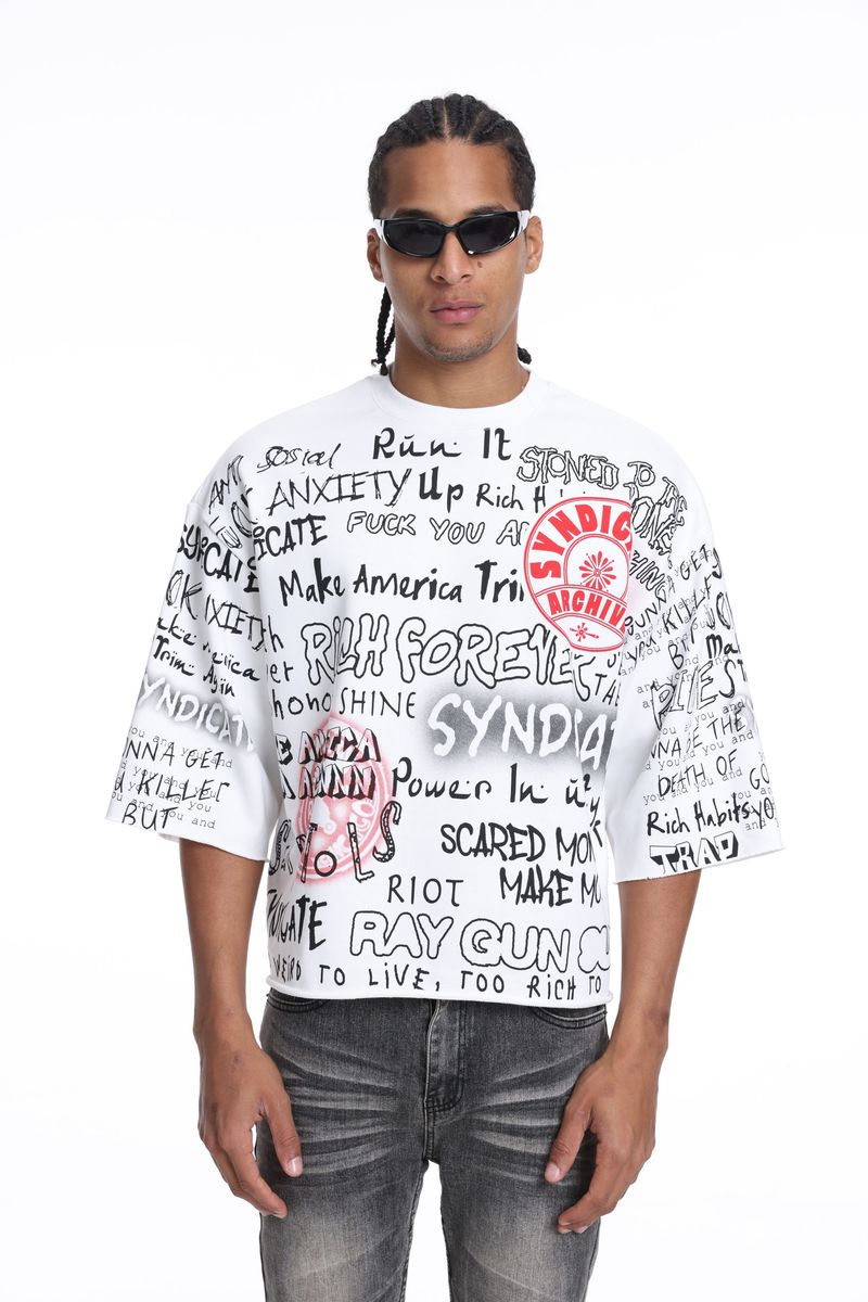 Syndicate 16 Crop Tee