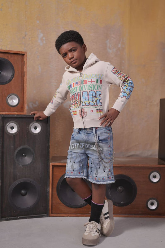 Elite Premium Kid's Global Dreams Zip Hoodie