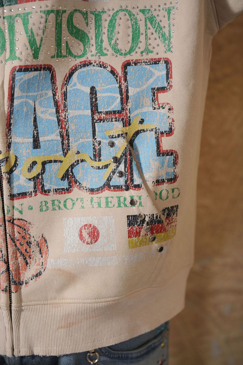 Elite Premium Denim Global Dreams Zip Hoodie