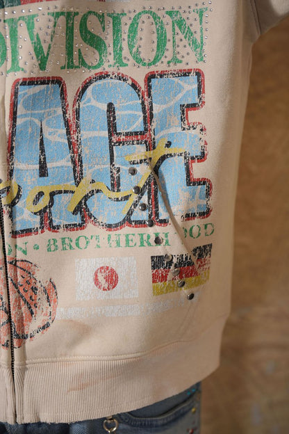 Elite Premium Denim Global Dreams Zip Hoodie