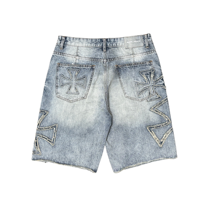Rare Peace Angelic Denim Shorts