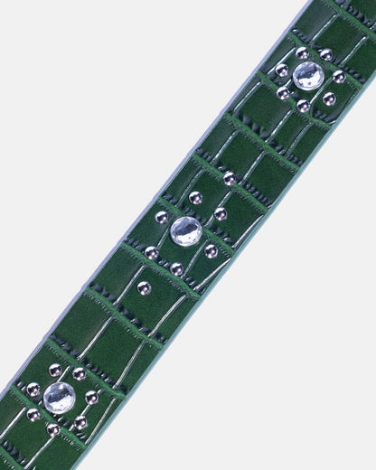 Ad Astra Rhinestone Caiman Belt