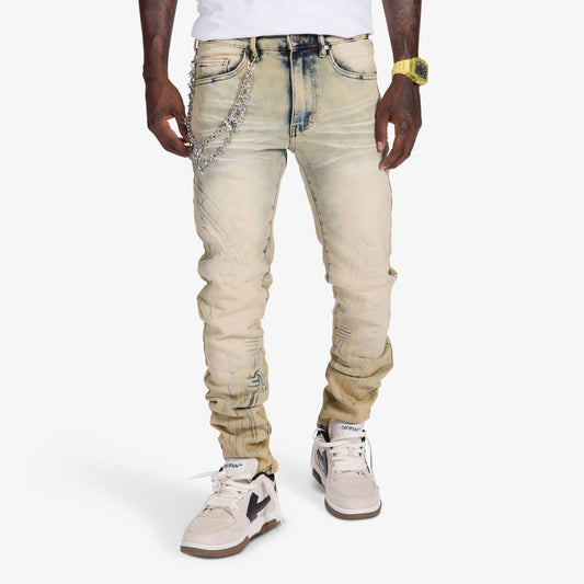 Melee Denim Musashi Embossed Jeans