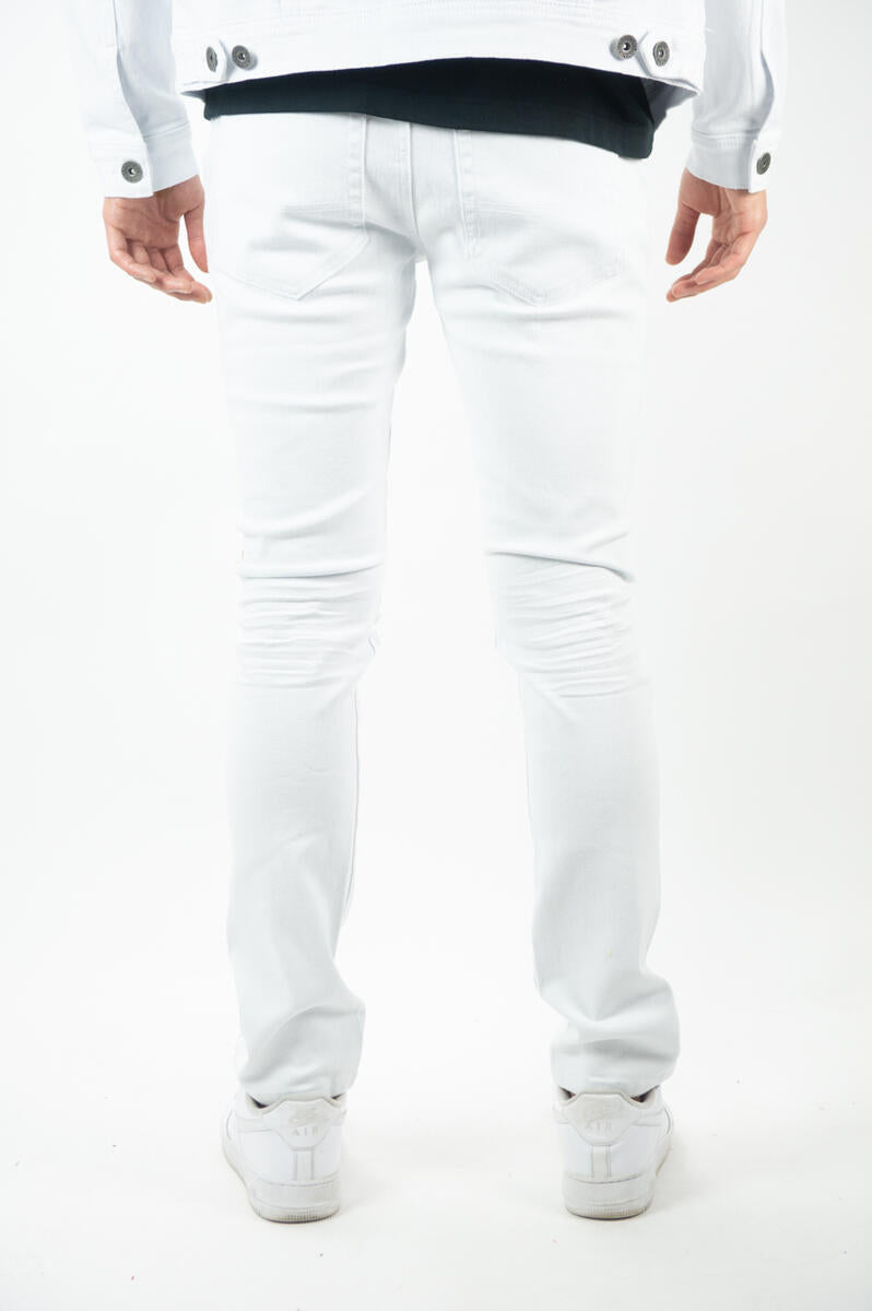 Rebel Minds Color Twill Slim Pants
