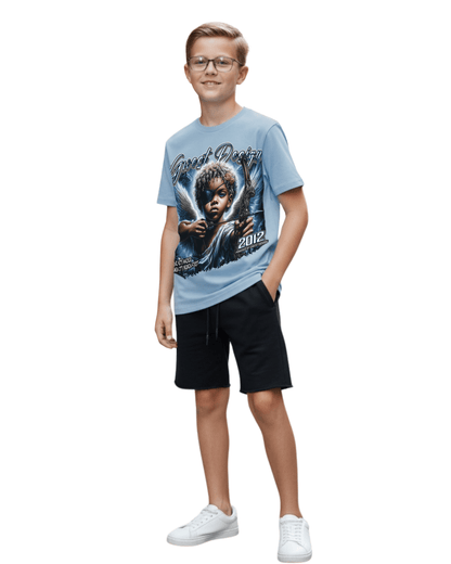 G West Kids Broken Angel Tee in UNC