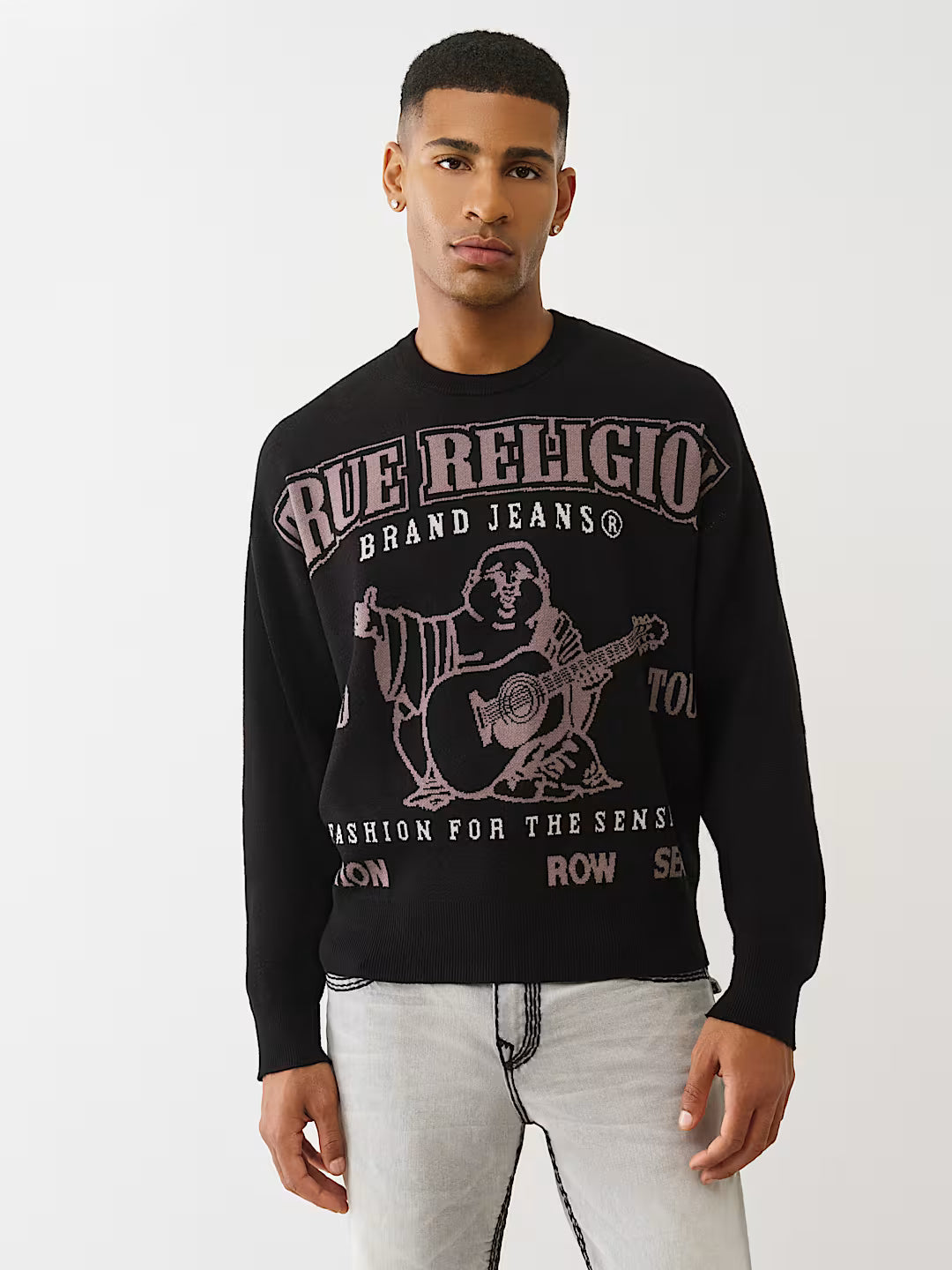 True Religion Boxy World Tour Sweater