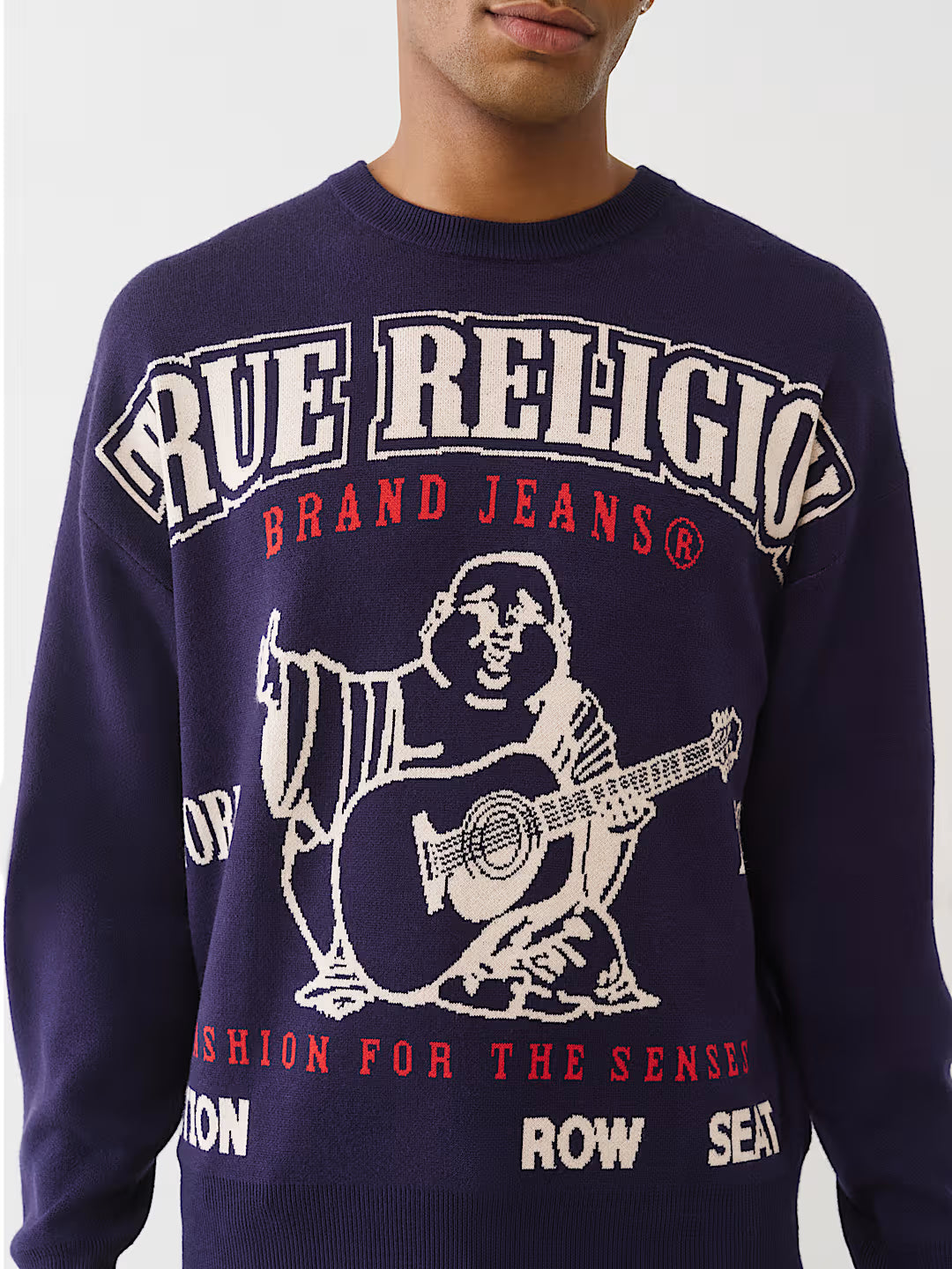 True Religion Boxy World Tour Sweater