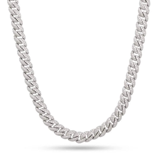King Ice 10mm Iced Miami Cuban Link Chain