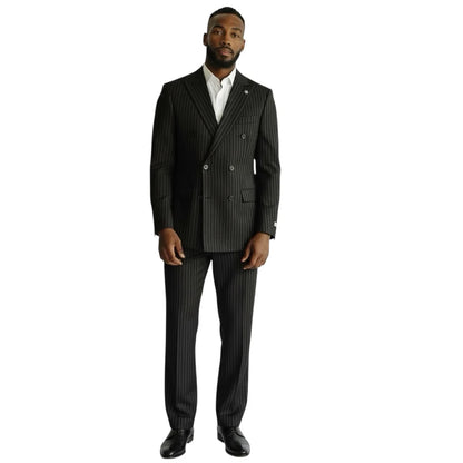 Stacy Adams Double Breasted Modern Fit Suit – S100656
