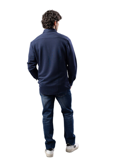 Bespoke Moda Button Up Long Sleeve Shirt – 252215
