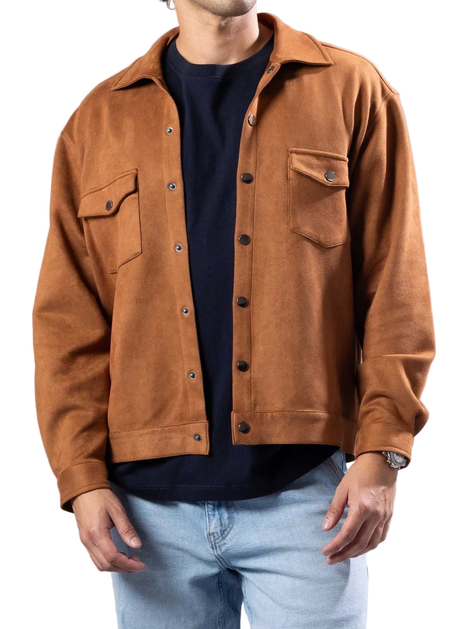 Bespoke Moda Suede Shacket