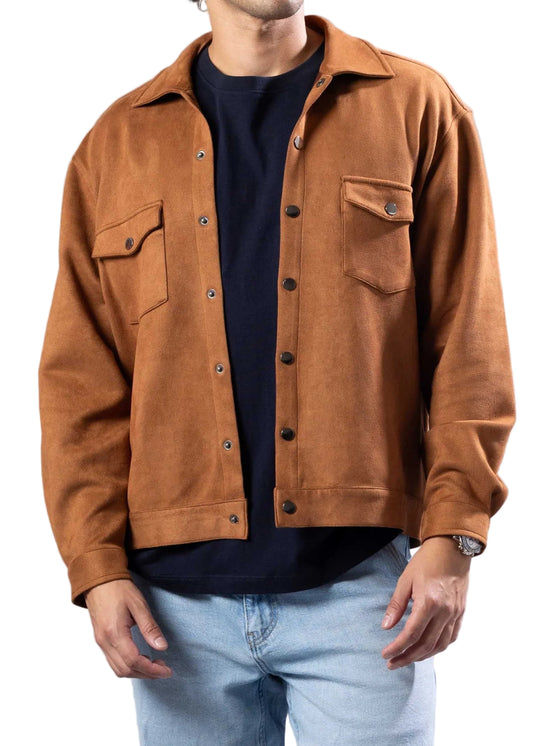 Bespoke Moda Suede Shacket