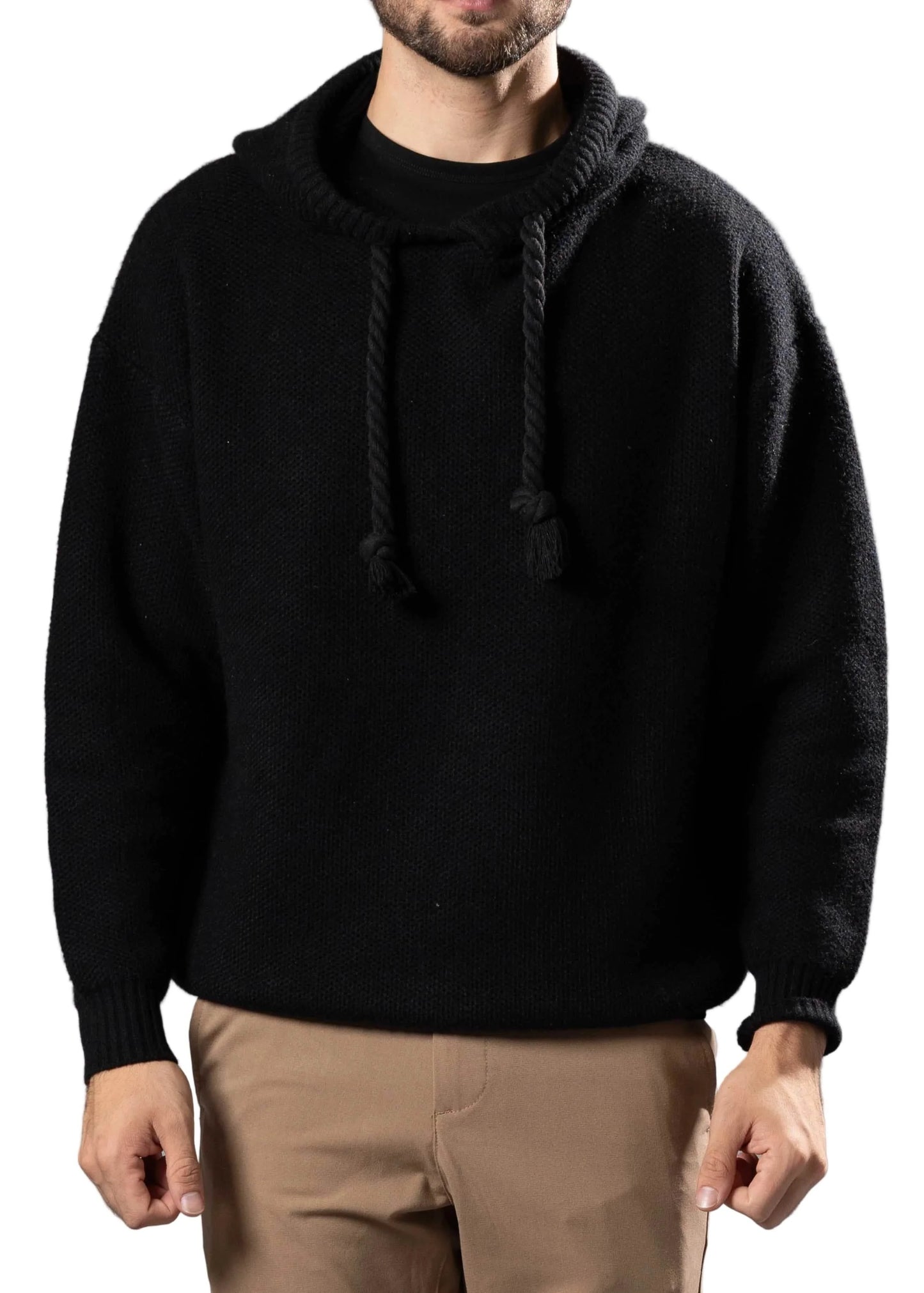 Bespoke Moda Knit Hoodie