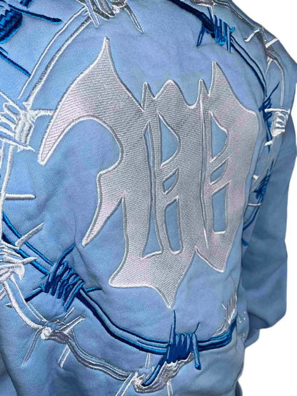 2THEWORLD Barbed Wire Sweatsuit from On Time Fashions – Sweatsuit by On Time Fashions , Birmingham AL’s 1 fashion store and premier destination for streetwear, suits, kids fashion, and big & tall