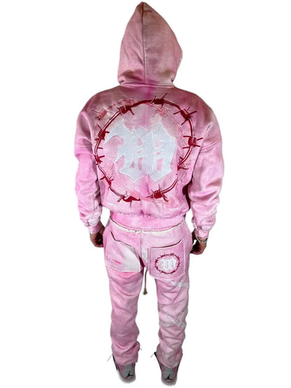 2THEWORLD Barbed Wire Sweatsuit from On Time Fashions – Sweatsuit by On Time Fashions , Birmingham AL’s 1 fashion store and premier destination for streetwear, suits, kids fashion, and big & tall