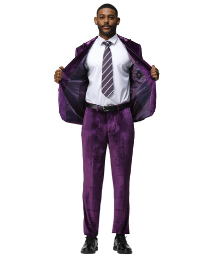 3 PC Solid Textured Peak Lapel Suit from On Time Fashions – Apparel & Accessories by Tazzio, Birmingham AL’s 1 fashion store and premier destination for streetwear, suits, kids fashion, and big & tall