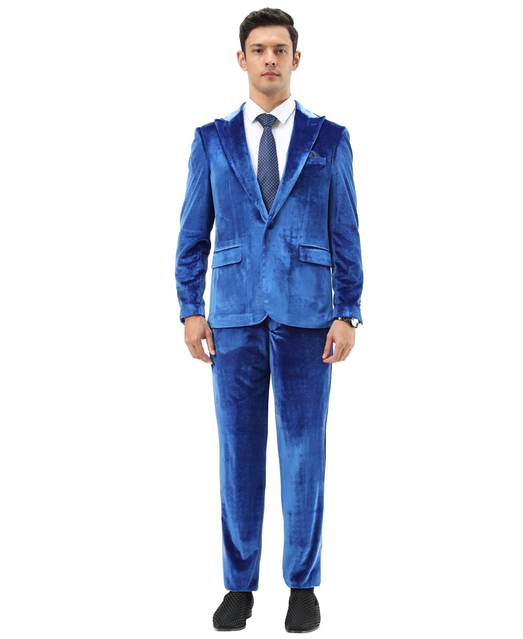 3 PC Solid Textured Peak Lapel Suit from On Time Fashions – Apparel & Accessories by Tazzio, Birmingham AL’s 1 fashion store and premier destination for streetwear, suits, kids fashion, and big & tall