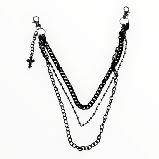 Luxe Link Cross Jean Chain