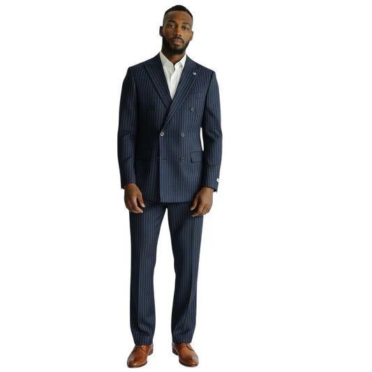 Stacy Adams Double Breasted Modern Fit Suit – S100656