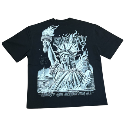 Denimicity Liberty Drowning Oversized Tee