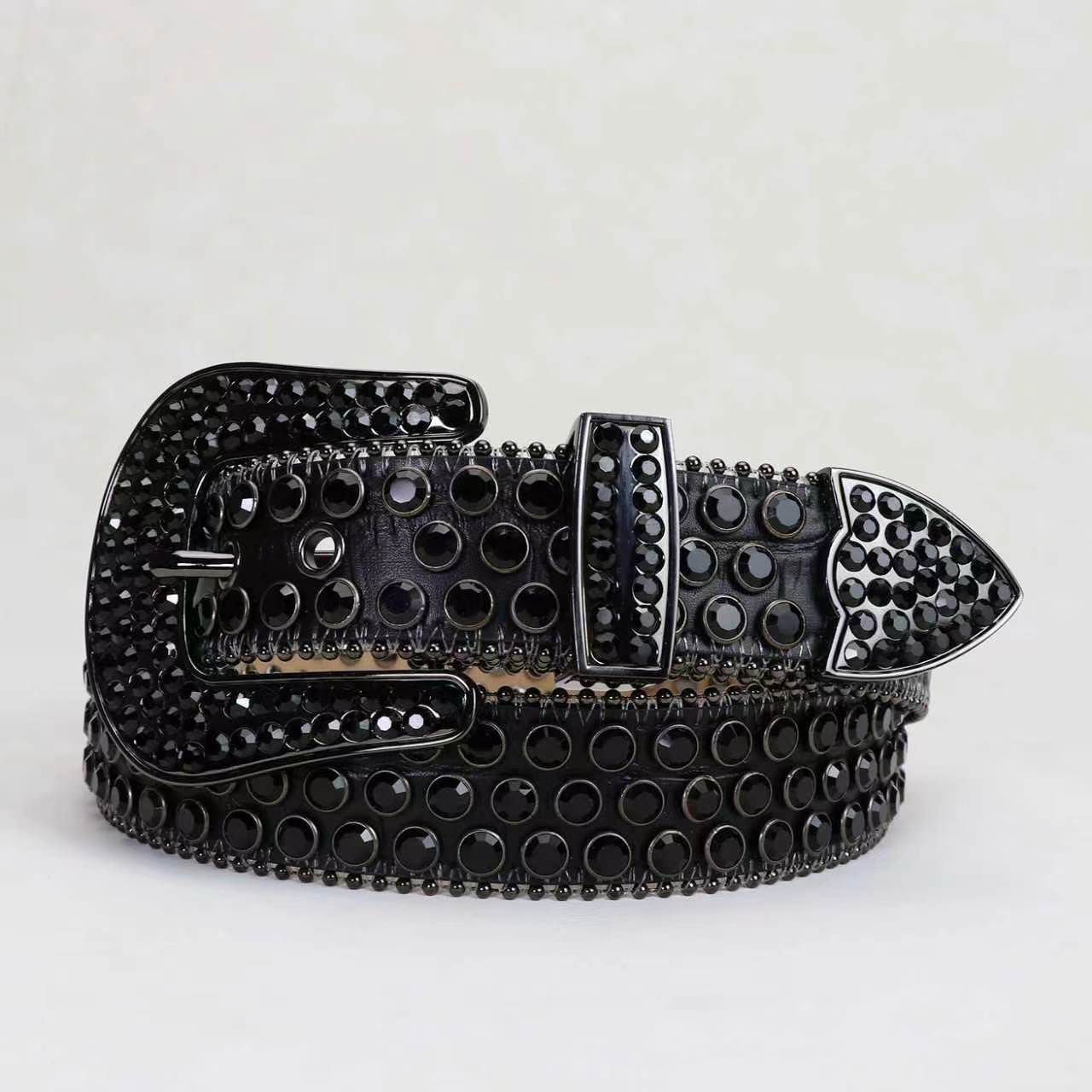 Blessed Rhinestone Belt