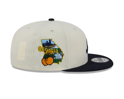 New Era 9Fifty Atlanta Braves Localized State Snapback