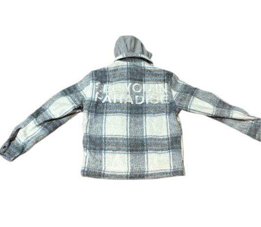 See You in Paradise Flannel Hoodie