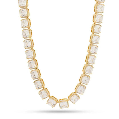 King Ice 8mm Princess Cut Tennis Chain