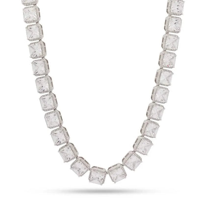 King Ice 8mm Princess Cut Tennis Chain