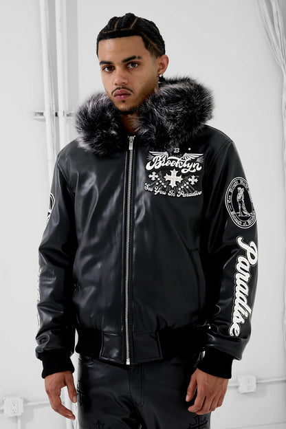 See You in Paradise Brooklyn Bomber Jacket