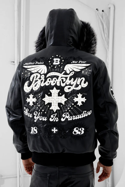 See You in Paradise Brooklyn Bomber Jacket