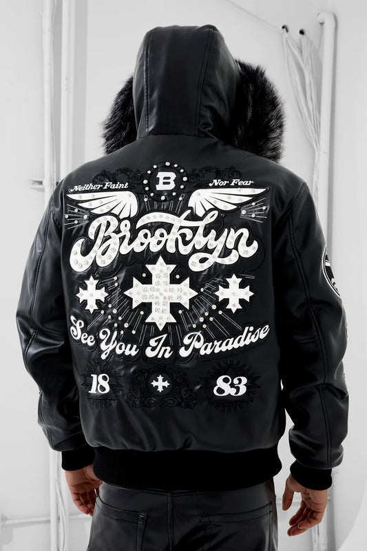 See You in Paradise Brooklyn Bomber Jacket