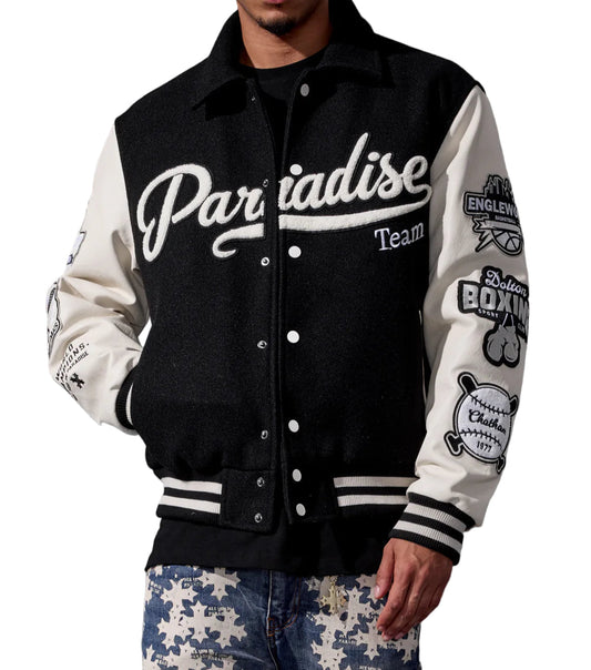 See You in Paradise Team Varsity Jacket